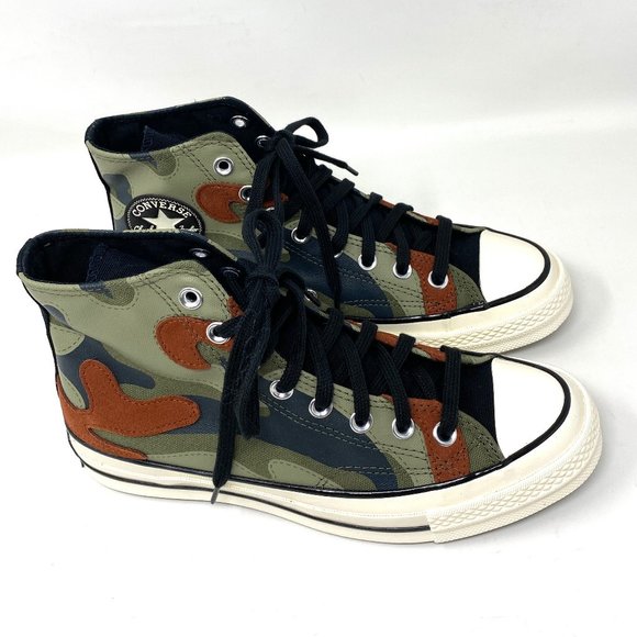 💖MEGA SALE💖Converse CHUCK 70 HI FIELD Surplus Green Canvas Women's 171450C - Picture 7 of 10